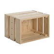 ASTIGARRAG - Caisse pin massif Home Box non vernis  38,4x25,6x28cm - vignette