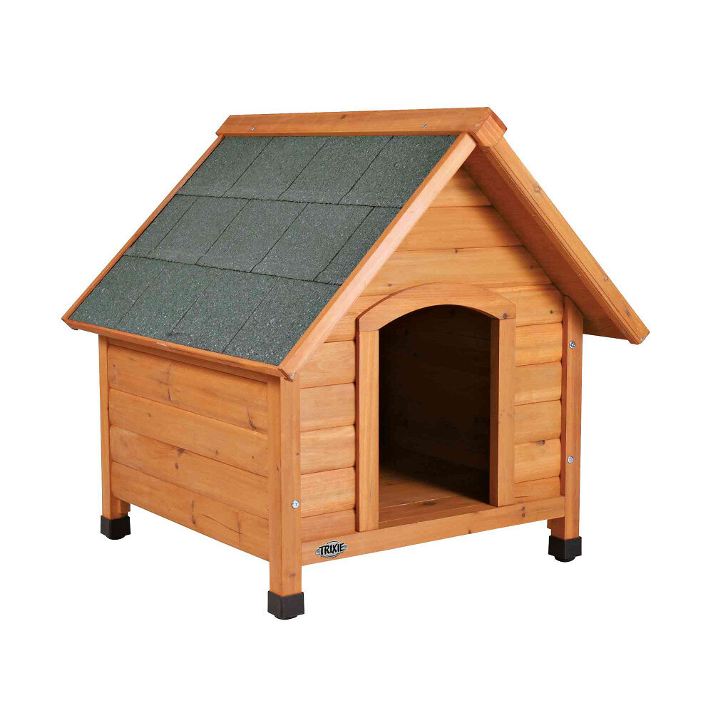 ANIMALLPARADISE - Niche en bois Cottage. M-L, 83 × 87 × 101 cm, pour chiens type Border collie - large