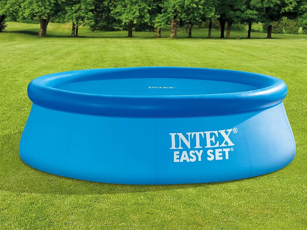 INTEX Bâche pour piscine ronde autoportante Ø2,44m 