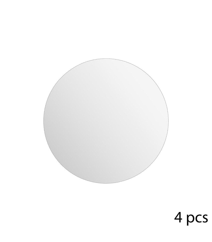 Lot De 6 Autocollants Aluminium "Fine Ligne Bleue" - 6x1 Pouces - Pour Véhicule - Hommage Policiers