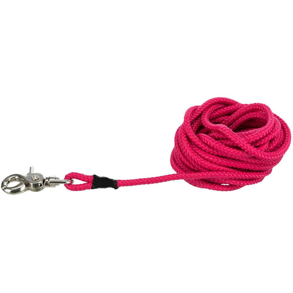 Laisse Chien – Zolux Laisse Nylon Corde Rouge – 3 m