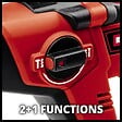 EINHELL - Marteau Perforateur Sans Fil Te-hd 18/12 Li - Couple Max. 14 Nm - Sans Batterie - vignette
