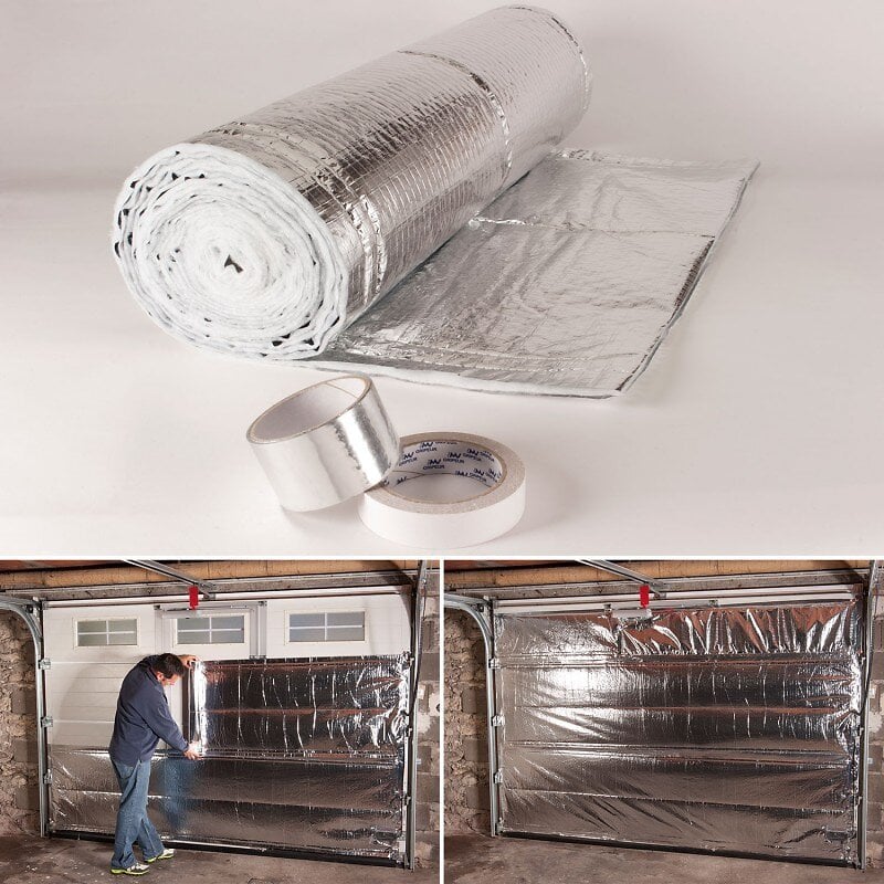 ID MARKET - Kit isolation thermique spécial porte de garage - large