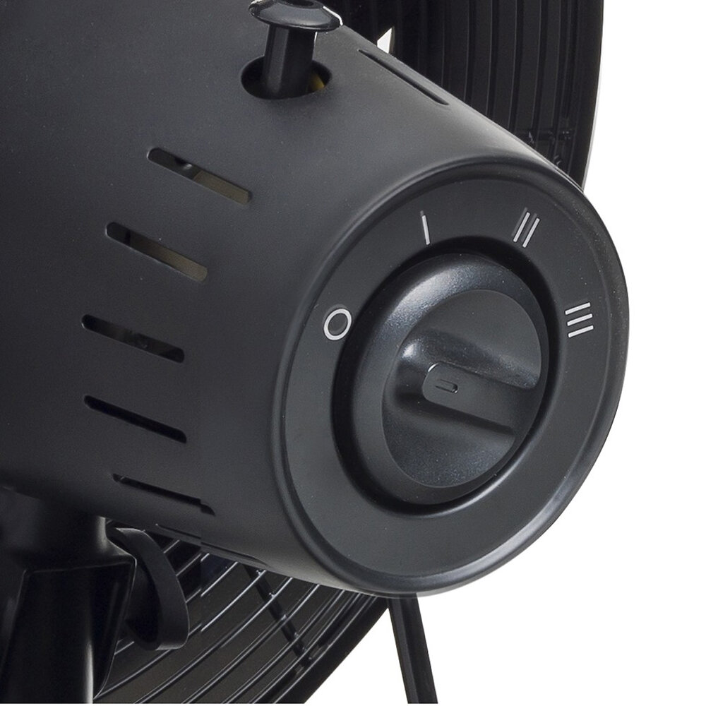 BESTRON - ventilateur de table 35w 35cm 3 vitesses noir - dft35wb - large