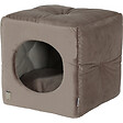 ZOLUX - Cube Chesterfield Chambord Taupe. 35 cm. pour chats. - vignette