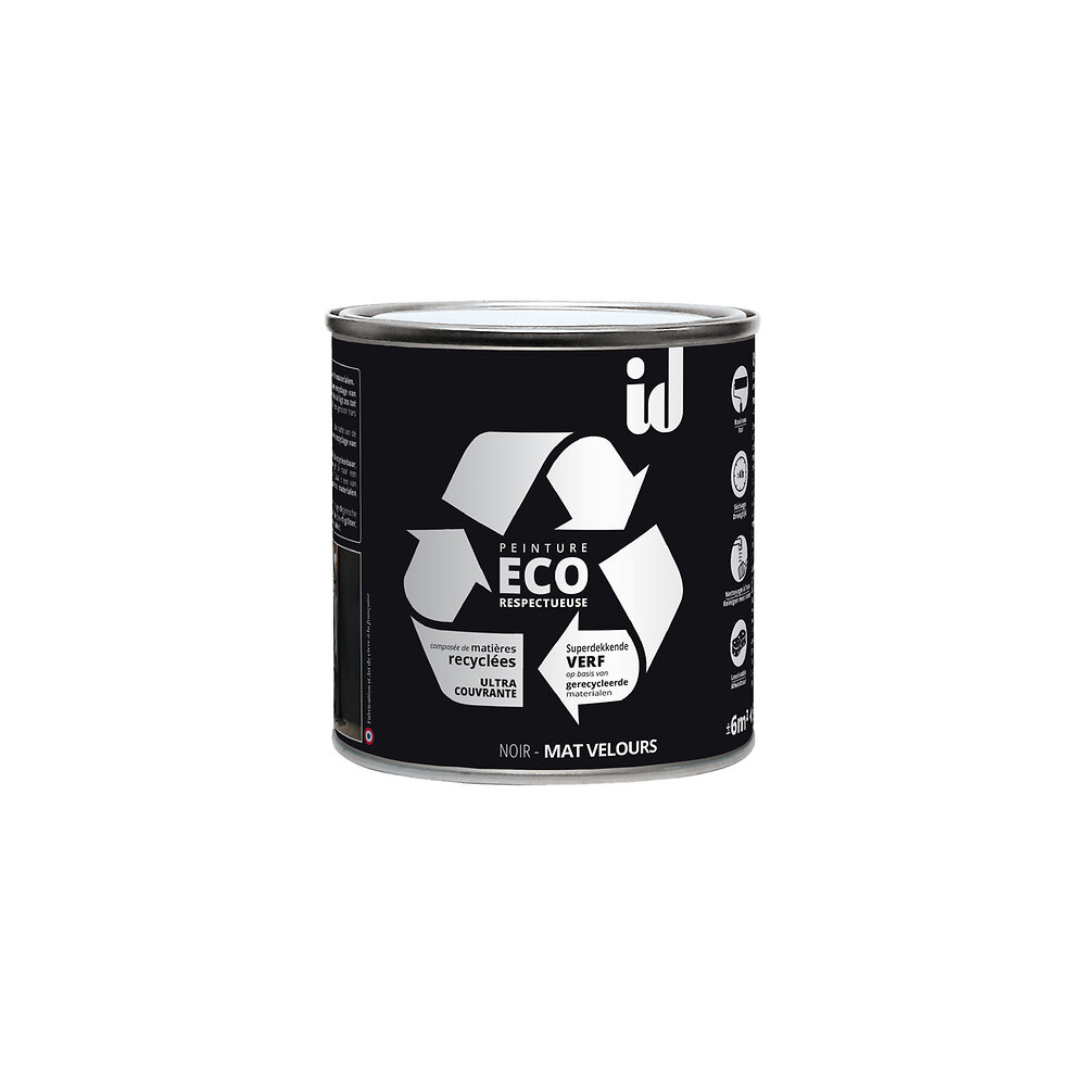 ID - Peinture eco noir 500ml fr - large