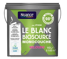 Peinture plafond blanc mat LUXENS Pièces humides 2.5l