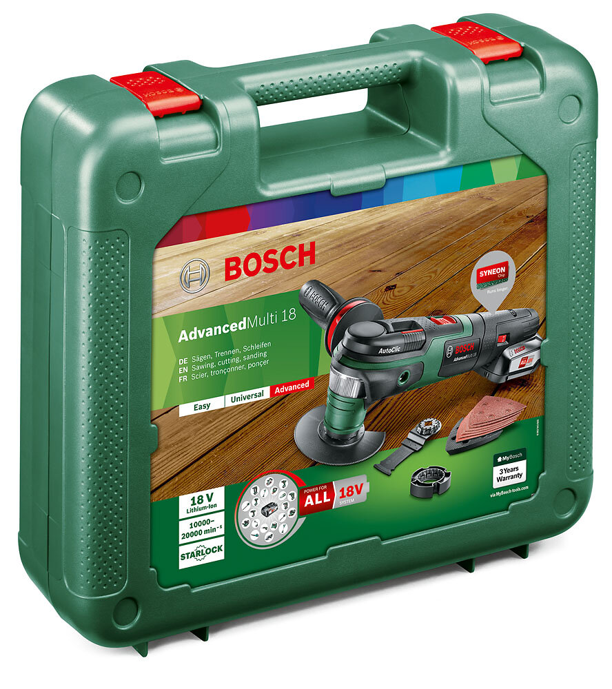 Découpeur Ponceur Sans Fil Bosch Advancedmulti18 Bricomarché 4613