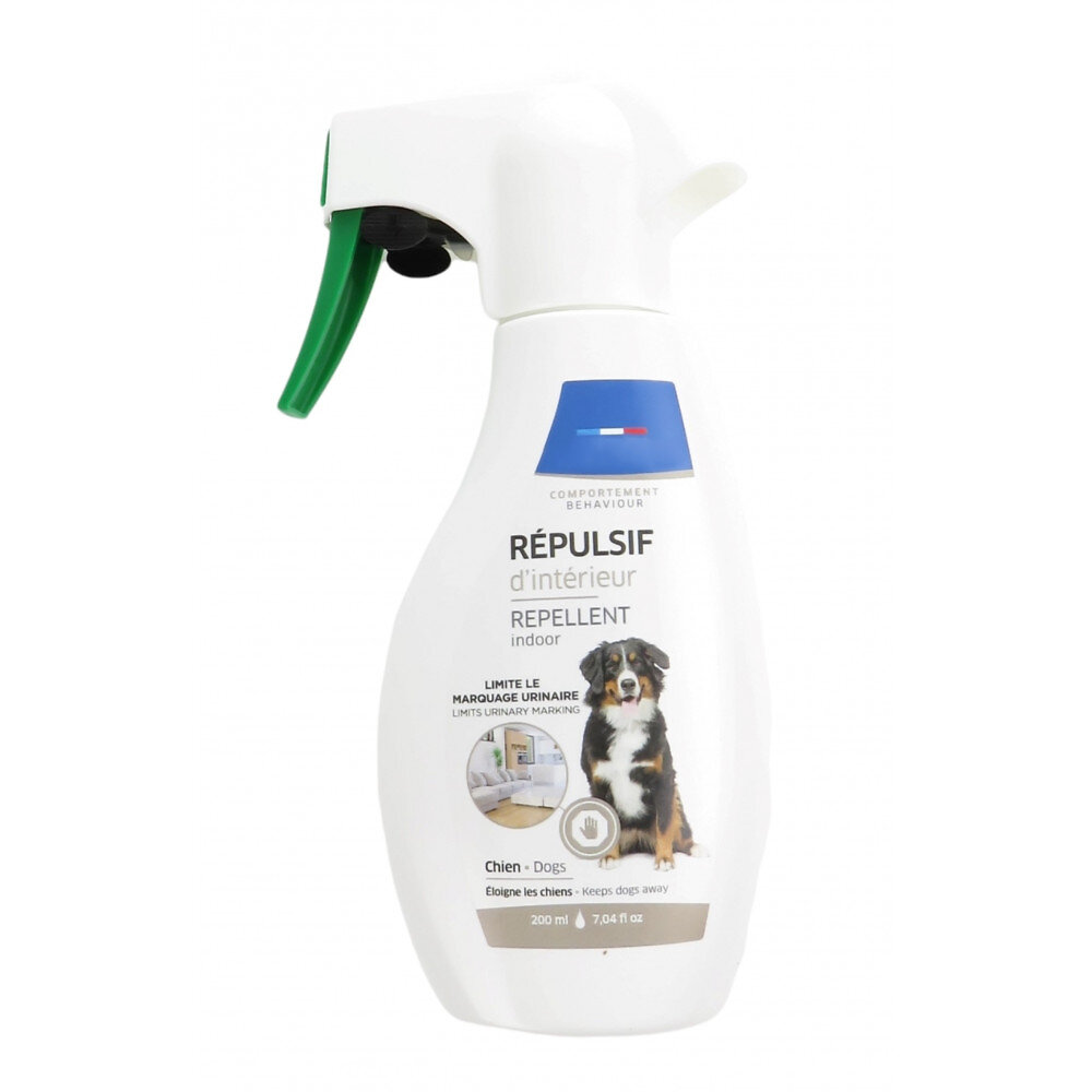 ANIMALLPARADISE - Répulsif d'intérieur en spray, 200 ml pour chien - large