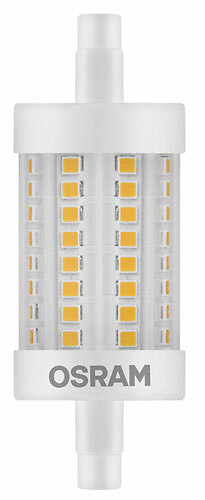 OSRAM - Ampoule LED Crayon 78mm  8W=75 R7S chaud - large