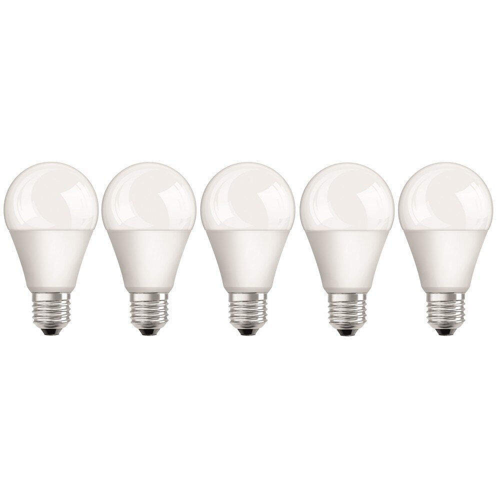 5 Ampoules LED E27 Blanc chaud 8.5W Bricorama