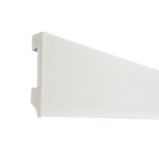 Surplinthe cache tuyaux | plinthe de recouvrement | 41 x 141 x 2400 mm |  MDF mélaminé | blanc