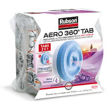 RUBSON Absorbeur dhumidité Aero 360 degré 20 m² + une recharge Tab
