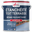 ARCANE INDUSTRIES - ETANCHEITE TOITURE TERRASSE PLATE - résine Pu Haute Performance - ARCATHAN - 4 Kg Beige - RAL 1001 - ARCANE INDUSTRIES - vignette