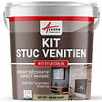 ARCANE INDUSTRIES - Kit stuc venitien enduit stucco spatulable décoratif - KIT STUCCOLIS - kit jusqu'à 7m² Beige vert - ARCANE INDUSTRIES - vignette