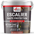 ARCANE INDUSTRIES - Béton Ciré Escalier - Kit Complet primaire et vernis de finition - En neuf ou rénovation -   - ARCANE INDUSTRIES - vignette