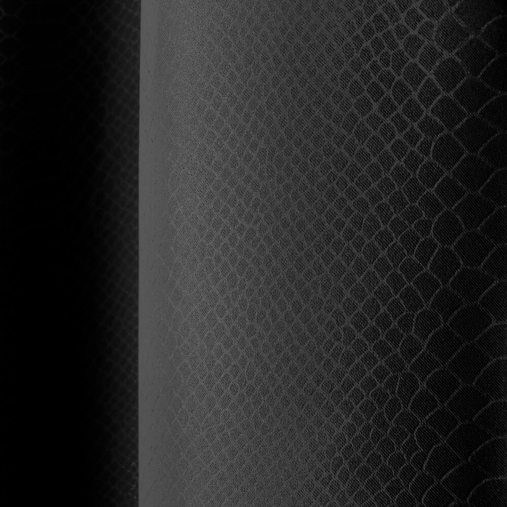 C MA DECO - Rideau occultant 8 oeillets 140x240cm noir - large