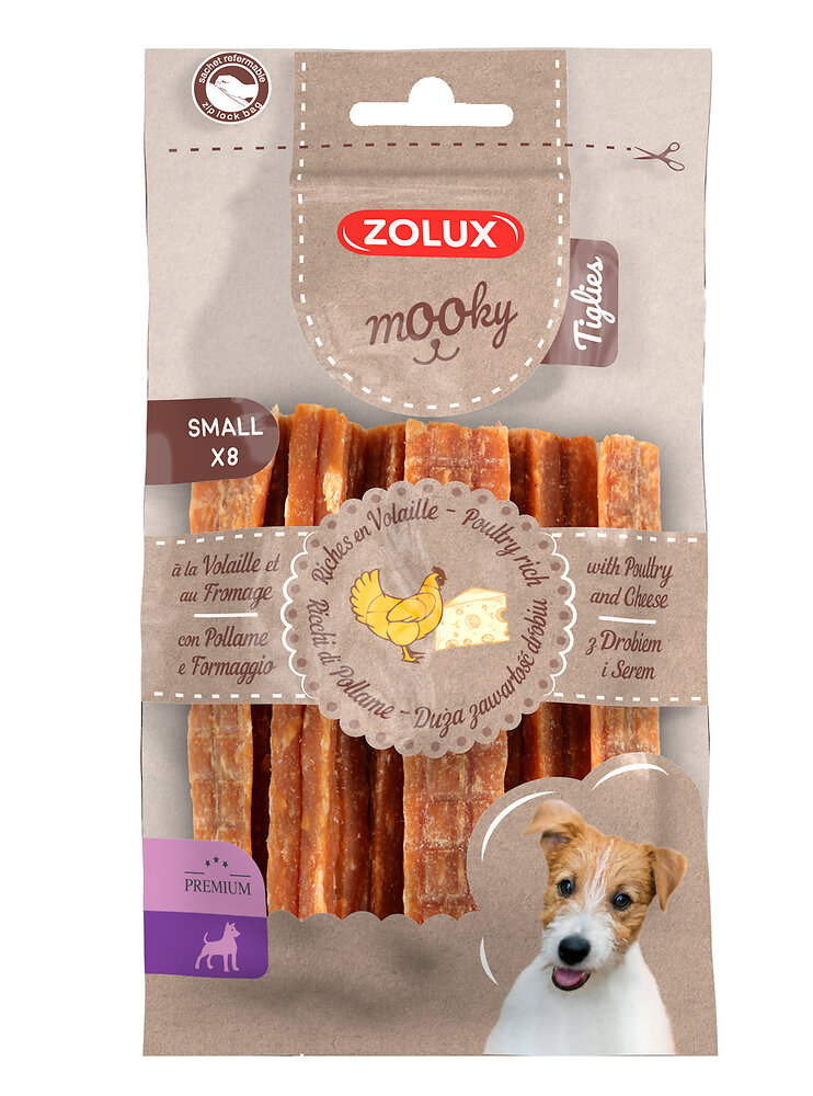 ZOLUX - Mooky prem tiglies vol fro sx8 pour chien - large