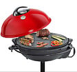 STEBA - barbecue électrique sur pieds 2200w rouge/noir - 064000 - vignette