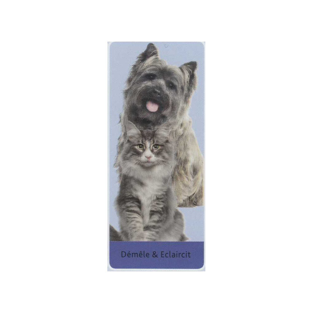 TRIXIE - Peigne démêlant pour chat ou chien, Dimensions: 6 × 18 cm - large