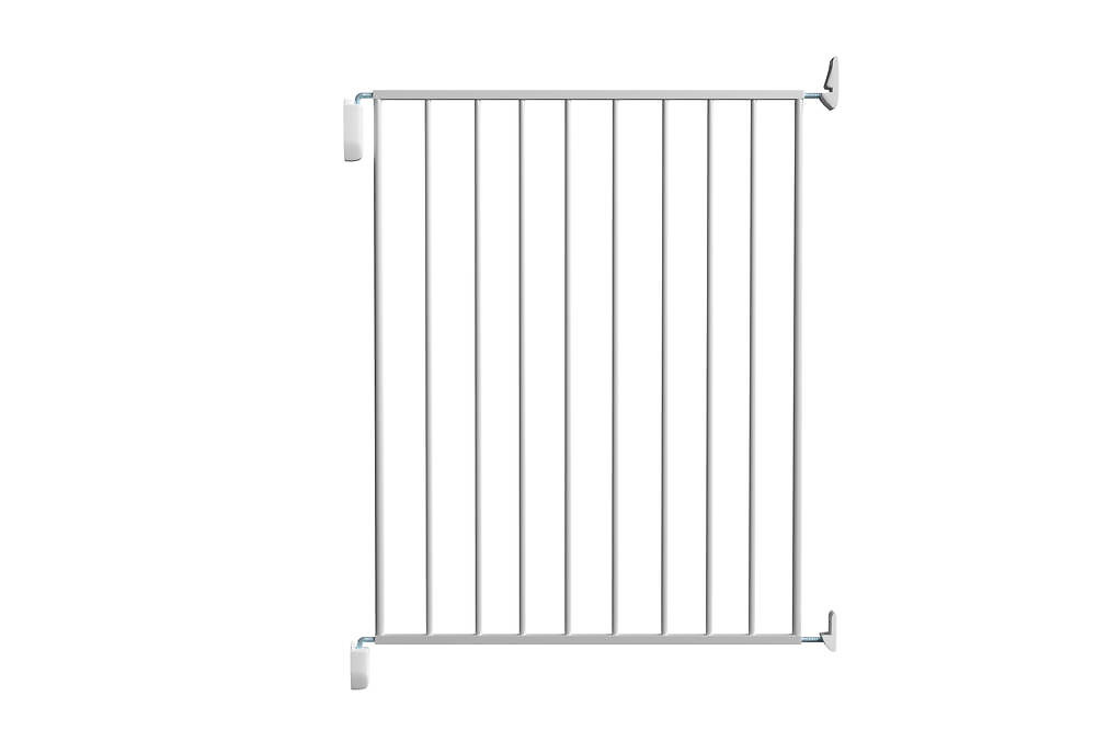 CENTRALE BRICO - Barrière Métal Rick, Pivotante, Simple Cadre, 67-73cm, Hauteur 73cm - large