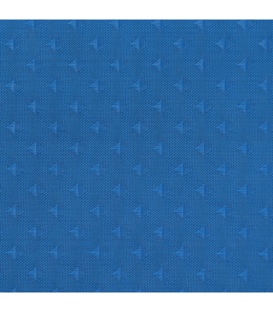 TENDANCE - Rideau de douche Bleu motif diamants 180 x 200 cm - large