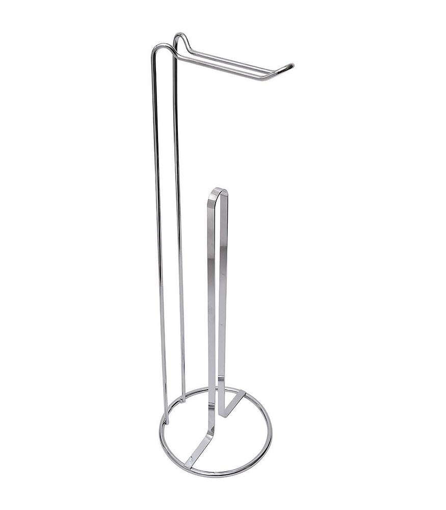 Dérouleur Papier Toilette Wc Avec Réserve En Métal Chrome H 54 Cm Bricomarché 9208