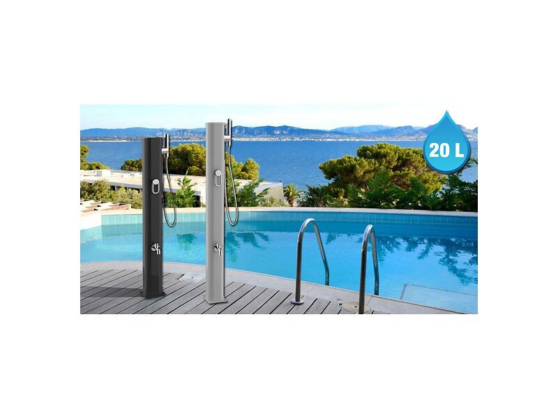 Douche solaire jolly go anthracite 20 l Bricorama