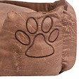 VIDAXL - Lit pour chiens avec coussin Cuir artificiel PU Taille XL Beige - Beige - vignette