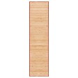 VIDAXL - Tapis Bambou 80 x 300 cm Marron - Brun - Maison et jardin - Décorations - Petits tapis - Brun - Brun - vignette