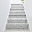 FORESTEA - Profilé de transition rénovation d'escalier stratifié Terrazzo Grey 1300 x 56 x 12 mm - vignette