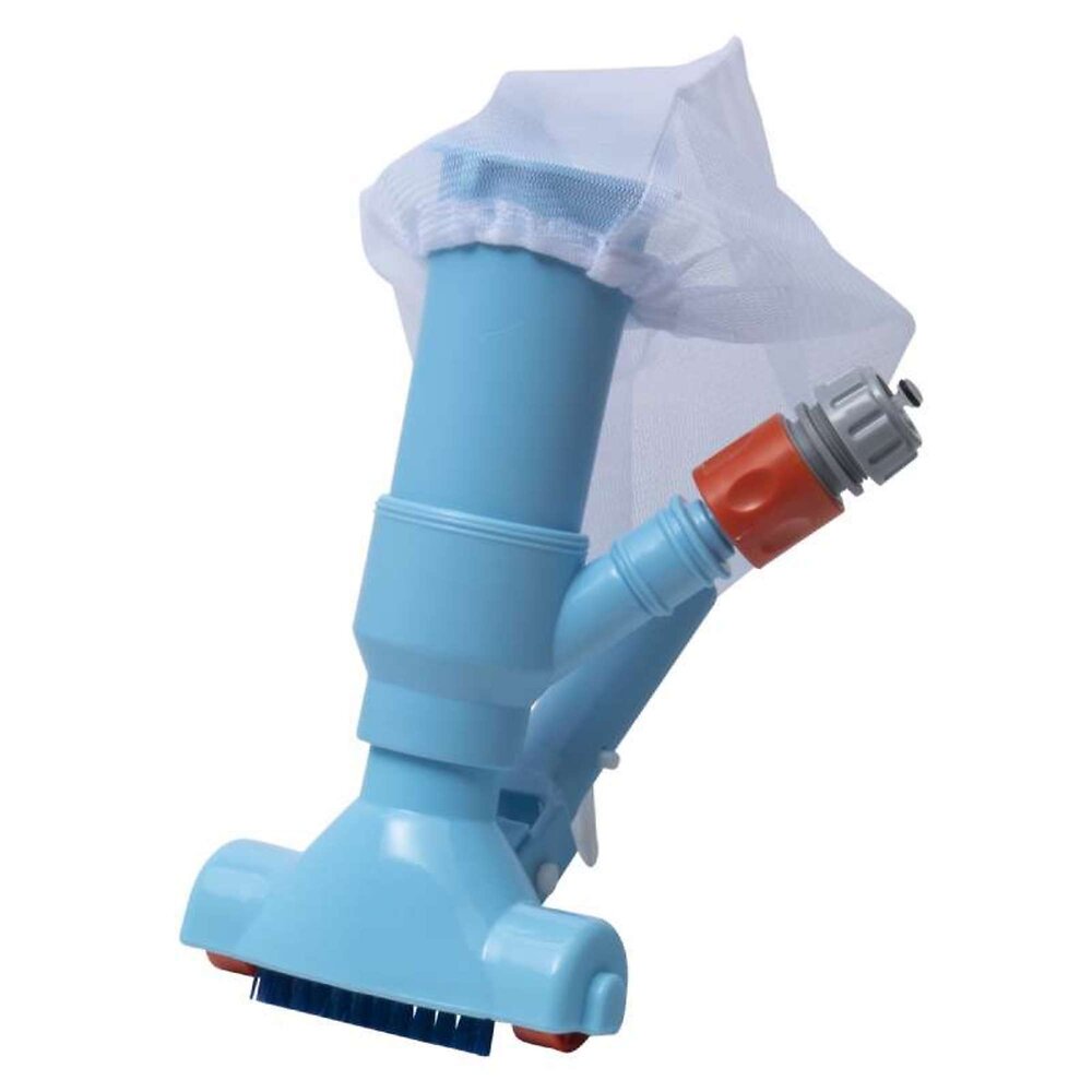 WERKAPRO - Aspirateur piscine Werkapro  avec roulette,brosse et filet - large