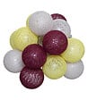 ATMOSPHERA - Guirlande décorative Sorbet 10 boules LED D 6 cm et L 165 cm - vignette