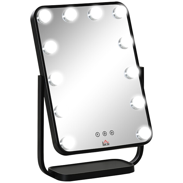 Lumière miroir, 12 ampoules Hollywood Led Light Kit