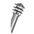 I-WATTS OUTDOOR LIGHTING - Applique flambeau Inox 60W - E27 - vignette
