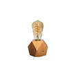 XXCELL - Lampe LED sur cube diamant en bois à poser XXCELL - 0,5 W - 30 lumens - 2700 K - ST64 - vignette