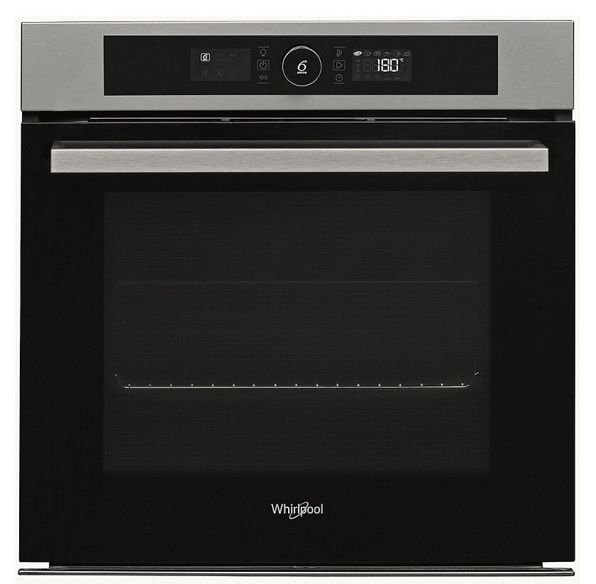 WHIRLPOOL - four intégrable multifonction 73l 60cm a+ pyrolyse inox - akz9635ix - large