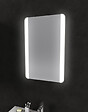 AURLANE - Miroir salle de bain LED auto-éclairant BORDER LINES 70x45 - vignette