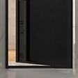 AURLANE - Porte de douche pivotante 80x200cm type atelier-Profilés noir mat Verre 5mm - WORKSHOP GLOSSY - vignette