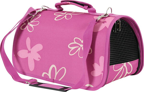 Zolux Panier de transport Flower gris M, Chat & Chien