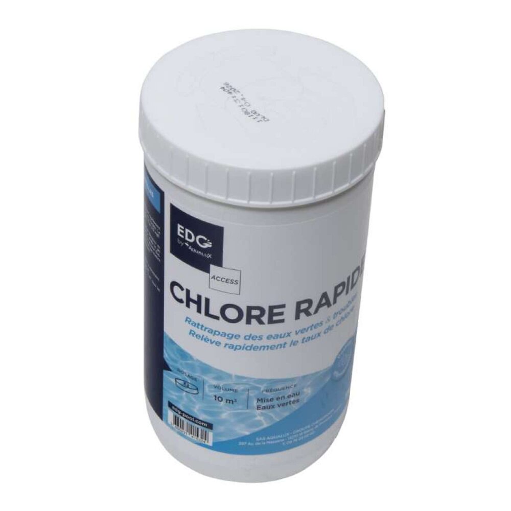 EDGACCESS - Chlore rapide pastilles 25gr 1kg - large