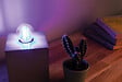 ELEXITY - Ampoule LED Déco filament bleu 3W E27 Sphérique - vignette