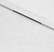 STANO - Receveur de douche 90 x 180 cm extra plat COVER en résine surface ardoisée blanc - vignette