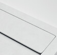 STANO - Receveur de douche 80 x 190 cm extra plat QUORE en résine surface ardoisée blanc - vignette