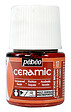 PEBEO - Ceramic 45ml brun ecaille clair - vignette