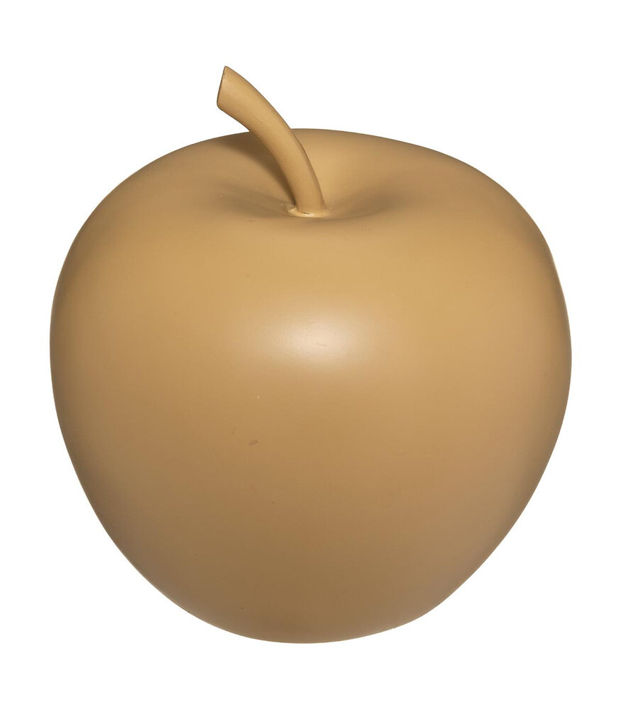 ATMOSPHERA - Pomme décorative en résine mat D 14.5 cm - large