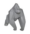 ATMOSPHERA - Objet déco Gorille Origami en résine H 19.5 cm - vignette
