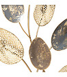 ATMOSPHERA - Objet décoratif Feuille en métal sur pied H 53 cm - vignette