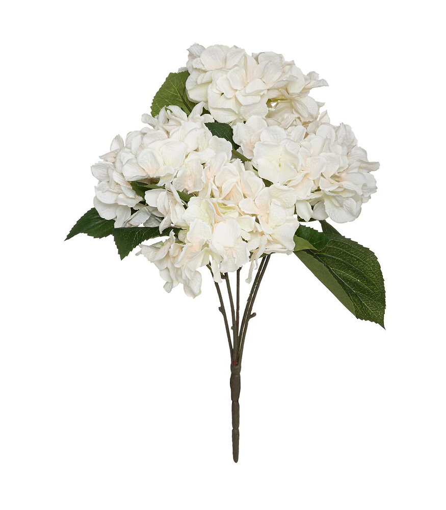 ATMOSPHERA - Bouquet artificiel d'Hortensias H 42 cm - large