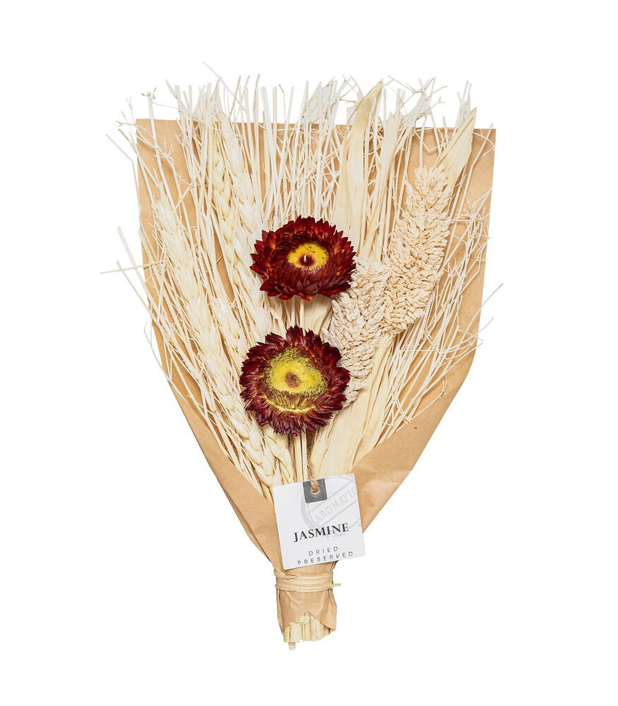 ATMOSPHERA - Coffret Bouquet de Fleurs Séchées avec Spray parfum 10 ml - large